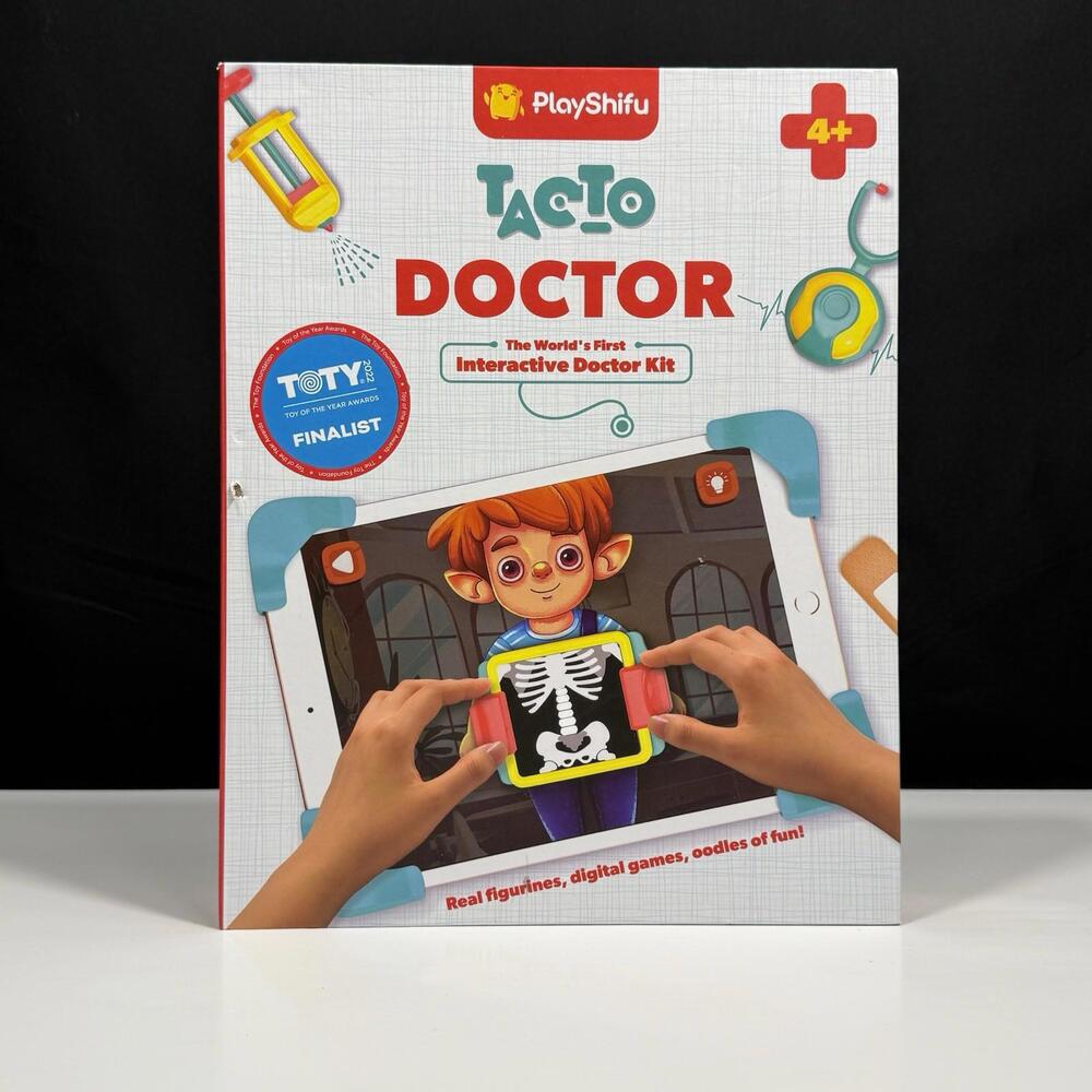 New PlayShifu STEM Toys for Kids - Tacto Interactive Doctor Kit +App for Tablets